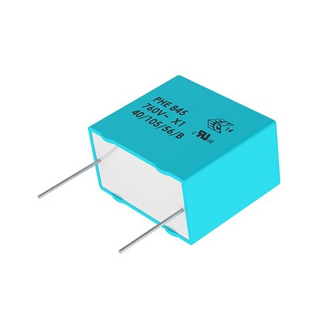 Kemet Film Capacitor, Polypropylene, 1500V, 20% +Tol, 20% -Tol, 0.047Uf, Through Hole Mount PHE845VD5470MR06L2